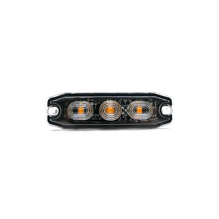 3 głowice LED